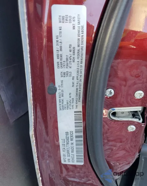 2021 Ram 1500 Classic Slt z USA, uszkodzony, nr VIN 3C6RR7LT7MG602169